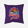 Friday 1980-none removable cover w insert throw pillow-DrMonekers