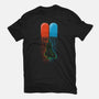 Red Pill Blue Pill-mens heavyweight tee-Wookie Mike