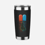 Red Pill Blue Pill-none stainless steel tumbler drinkware-Wookie Mike