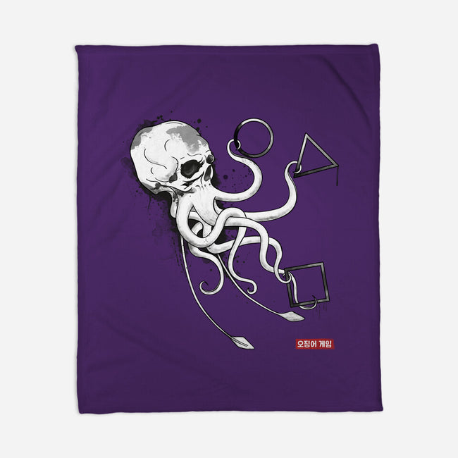 Death Squid-none fleece blanket-retrodivision