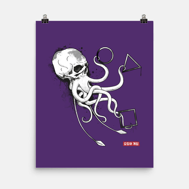 Death Squid-none matte poster-retrodivision