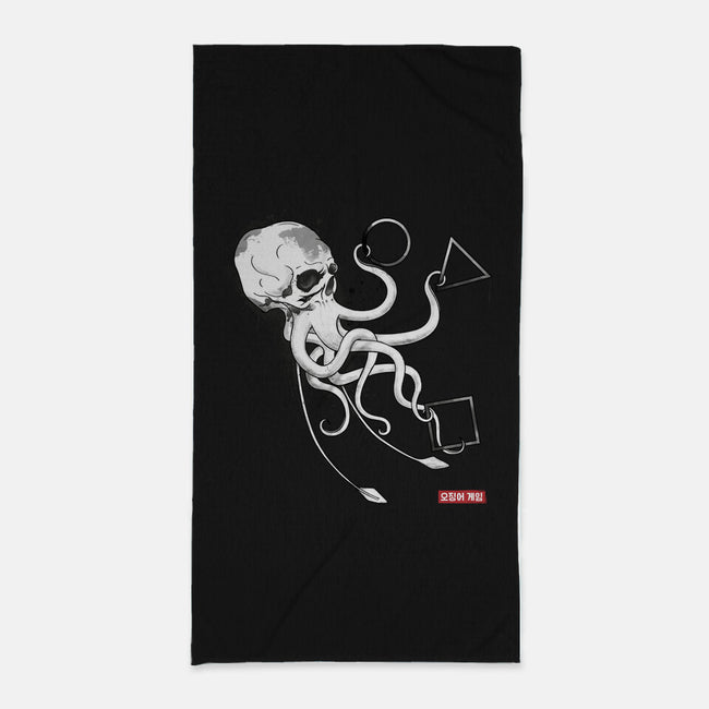 Death Squid-none beach towel-retrodivision