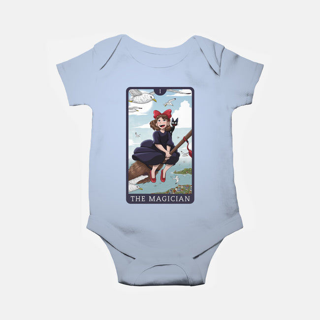 The Magician Ghibli-baby basic onesie-danielmorris1993