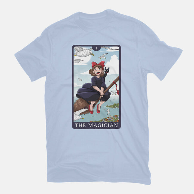 The Magician Ghibli-womens fitted tee-danielmorris1993