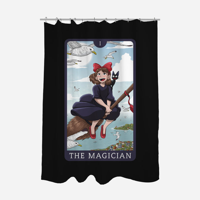 The Magician Ghibli-none polyester shower curtain-danielmorris1993