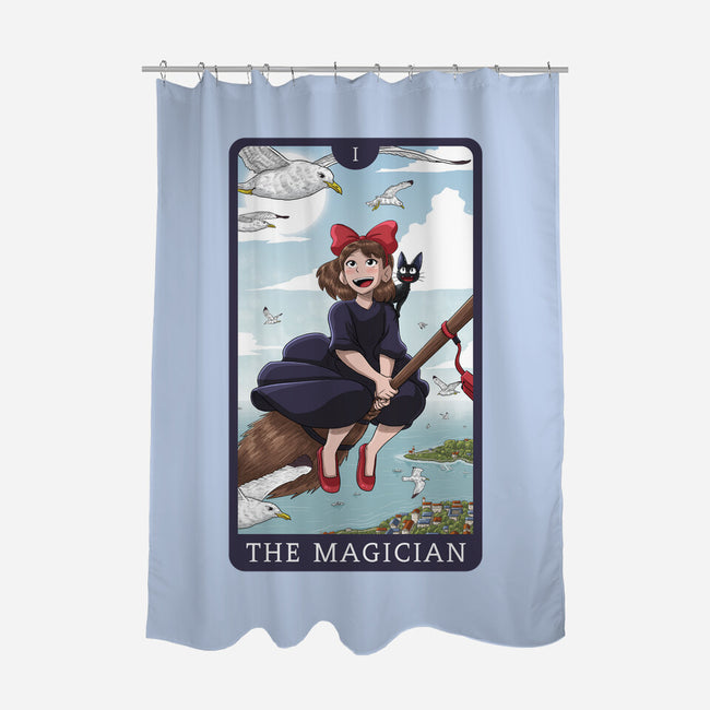 The Magician Ghibli-none polyester shower curtain-danielmorris1993