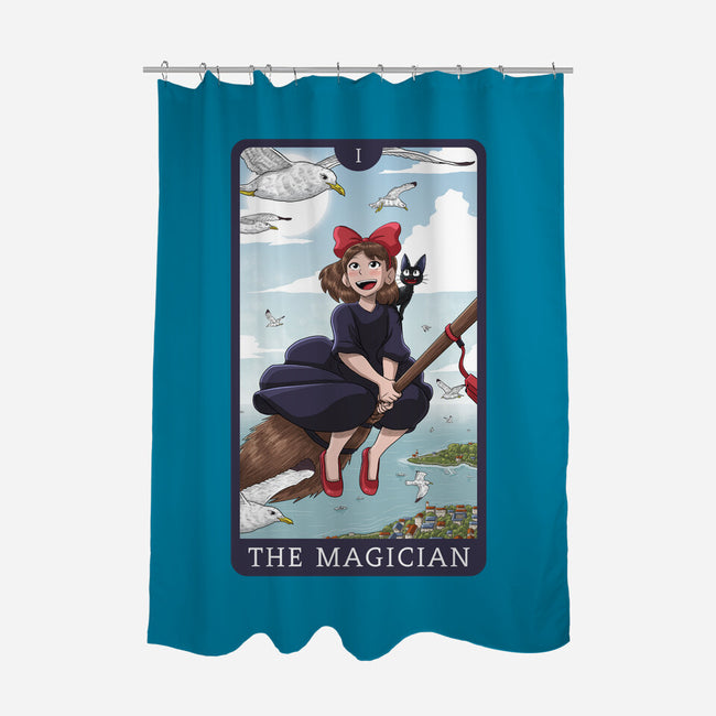 The Magician Ghibli-none polyester shower curtain-danielmorris1993