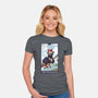 The Magician Ghibli-womens fitted tee-danielmorris1993
