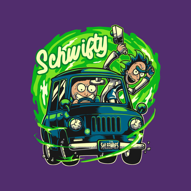 Schwifty!-none removable cover throw pillow-AmielLarazo