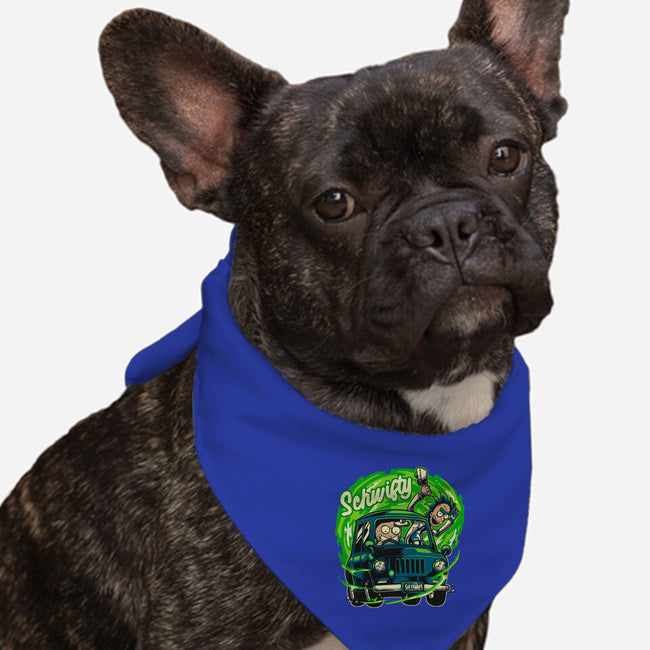 Schwifty!-dog bandana pet collar-AmielLarazo