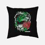 Green Powerhouse-none removable cover throw pillow-turborat14