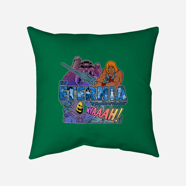 Visit The Masters-none removable cover w insert throw pillow-goodidearyan