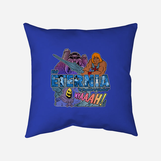 Visit The Masters-none removable cover w insert throw pillow-goodidearyan