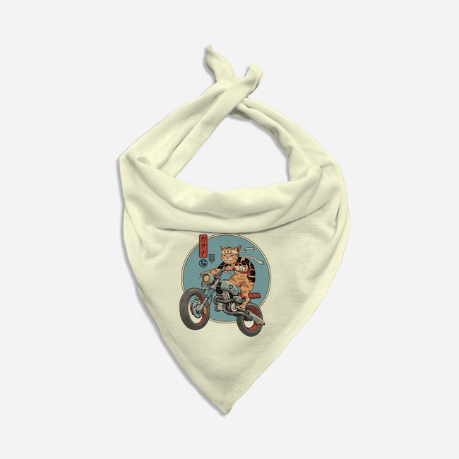 Catana Motorcycle-cat bandana pet collar-vp021