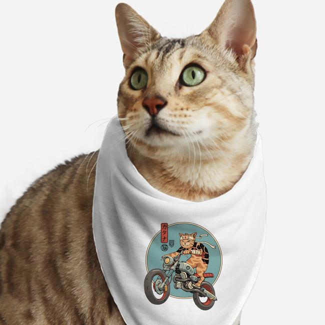 Catana Motorcycle-cat bandana pet collar-vp021