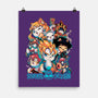 90's Anime Neko-none matte poster-Corgibutt