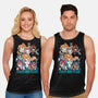 90's Anime Neko-unisex basic tank-Corgibutt