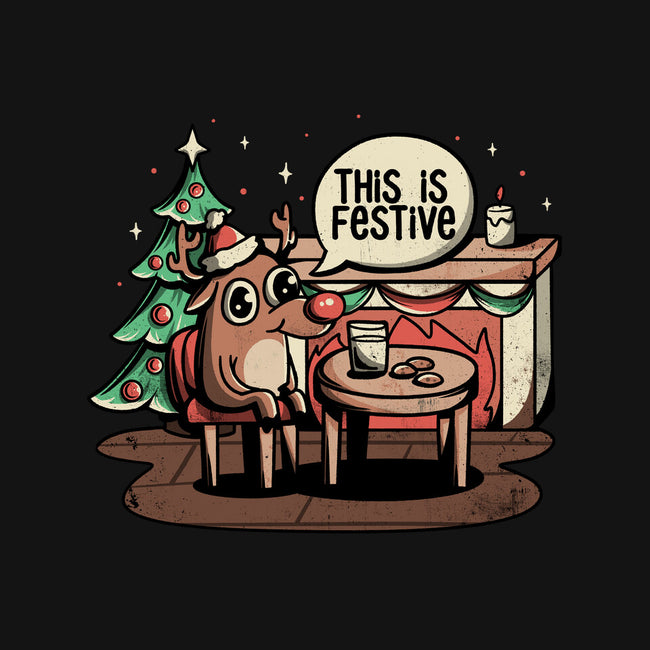 This Is Festive-none drawstring bag-eduely
