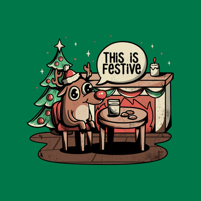 This Is Festive-none drawstring bag-eduely