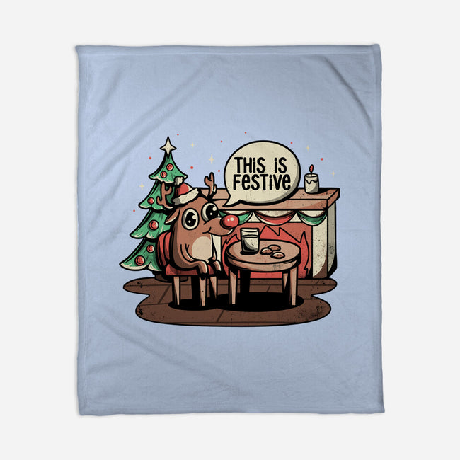 This Is Festive-none fleece blanket-eduely