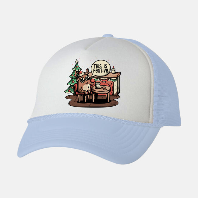 This Is Festive-unisex trucker hat-eduely