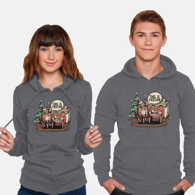 This Is Festive-unisex pullover sweatshirt-eduely