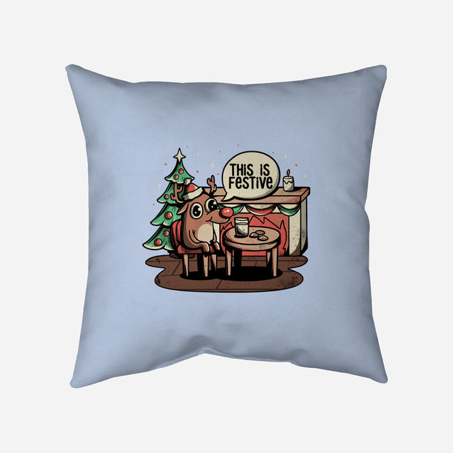 This Is Festive-none removable cover w insert throw pillow-eduely