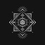 The Eye D20-womens racerback tank-ShirtGoblin