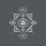 The Eye D20-none polyester shower curtain-ShirtGoblin