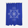 The Eye D20-none polyester shower curtain-ShirtGoblin