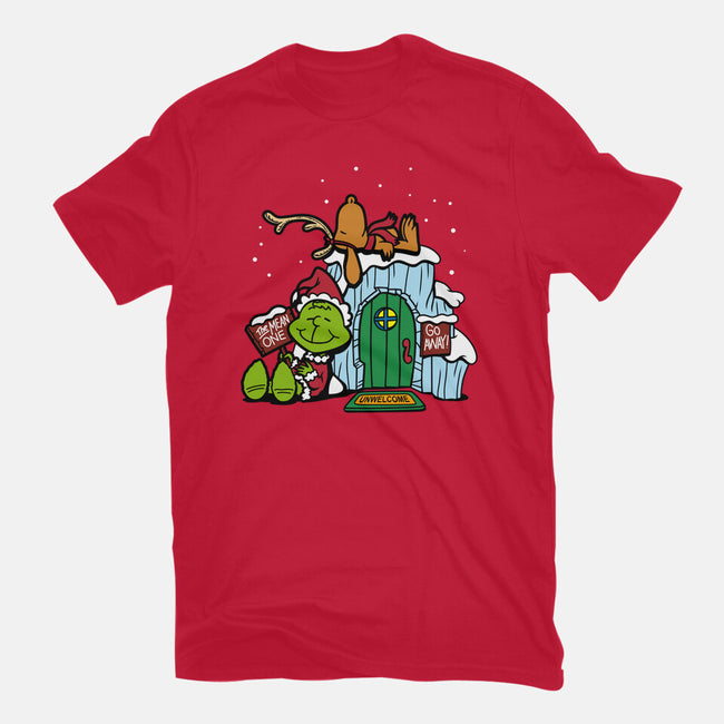 Grinch Nuts-womens fitted tee-Boggs Nicolas