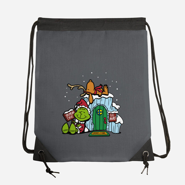 Grinch Nuts-none drawstring bag-Boggs Nicolas
