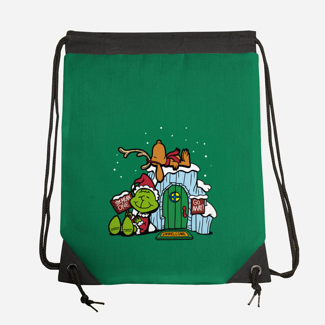 Grinch Nuts-none drawstring bag-Boggs Nicolas