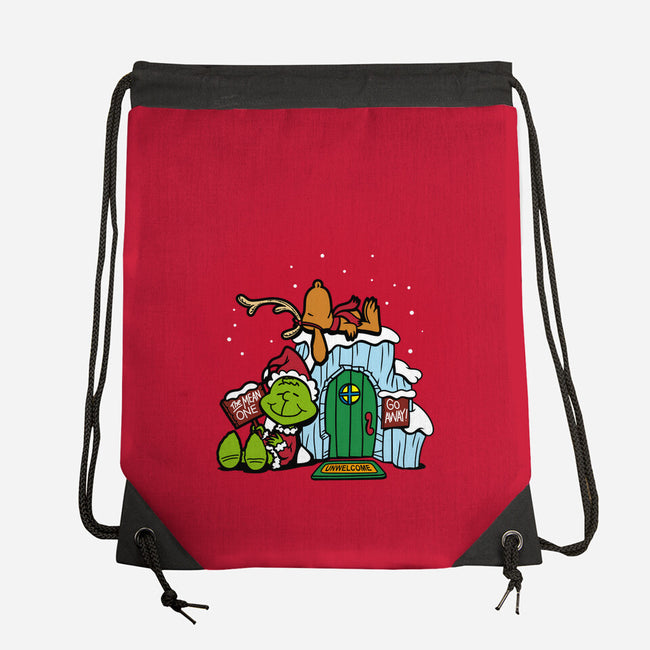 Grinch Nuts-none drawstring bag-Boggs Nicolas