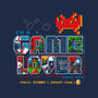 Video Game Lover-none stretched canvas-goodidearyan