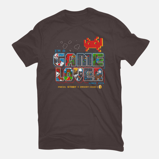 Video Game Lover-womens basic tee-goodidearyan