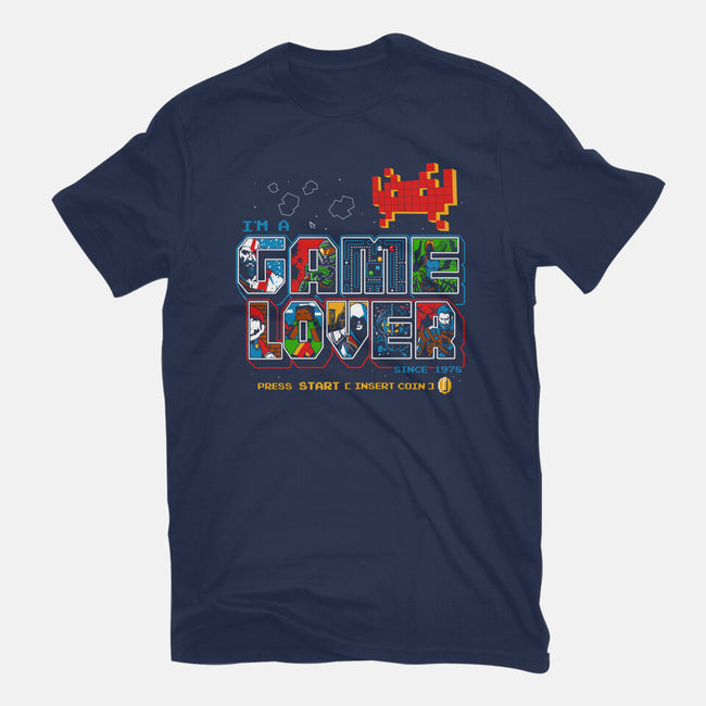 Video Game Lover-womens basic tee-goodidearyan