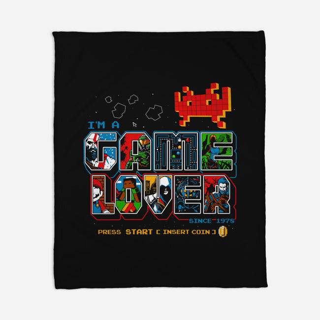 Video Game Lover-none fleece blanket-goodidearyan