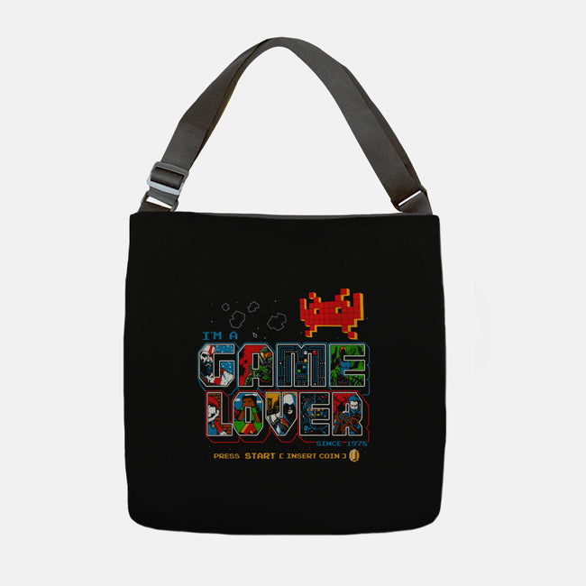 Video Game Lover-none adjustable tote-goodidearyan