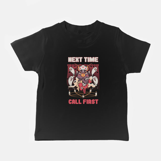 Next Time Call First-baby basic tee-yumie