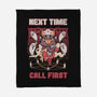 Next Time Call First-none fleece blanket-yumie