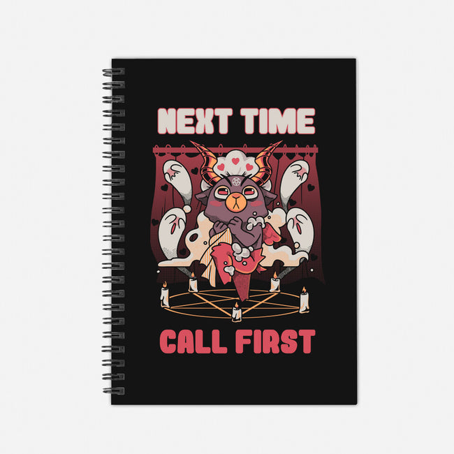 Next Time Call First-none dot grid notebook-yumie