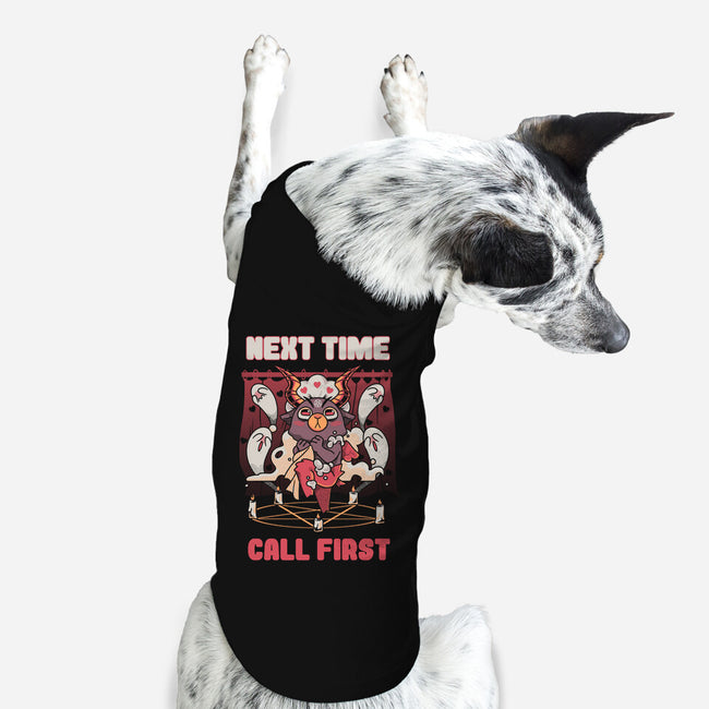 Next Time Call First-dog basic pet tank-yumie