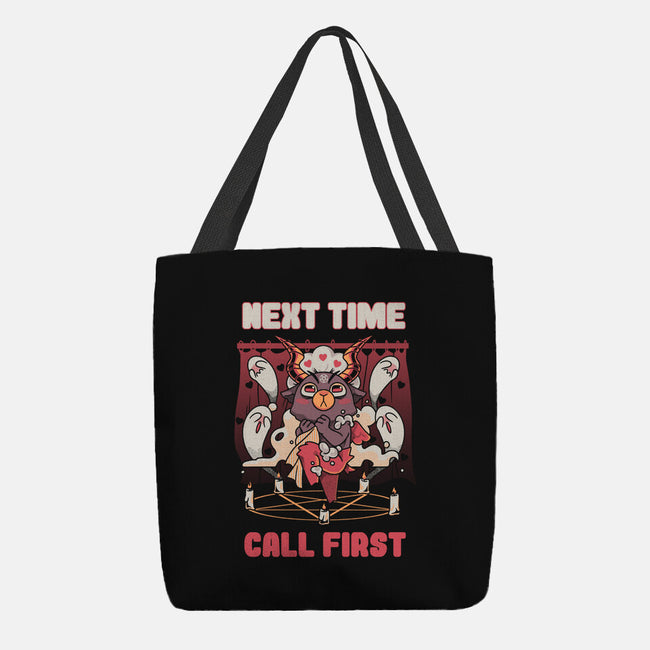 Next Time Call First-none basic tote-yumie