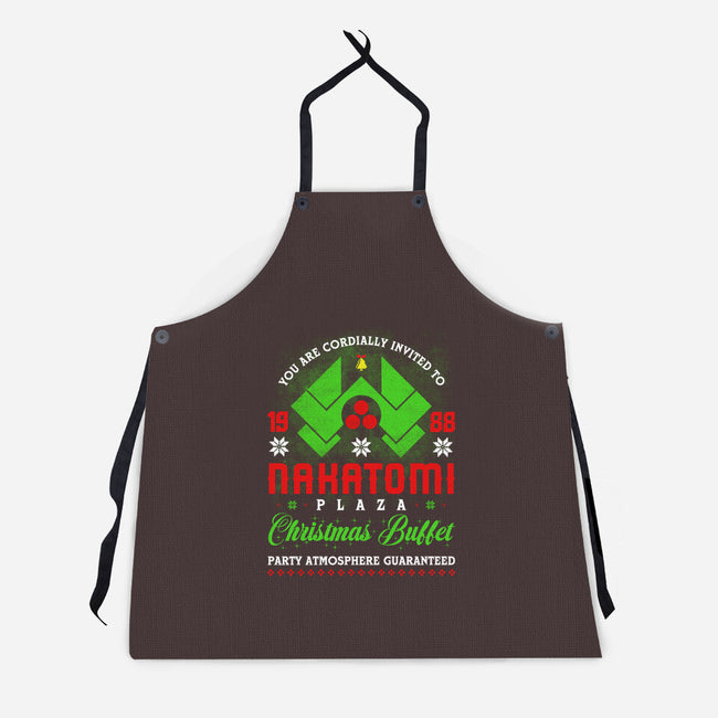 Plaza Invite-unisex kitchen apron-rocketman_art