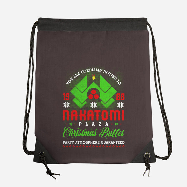 Plaza Invite-none drawstring bag-rocketman_art