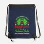 Plaza Invite-none drawstring bag-rocketman_art