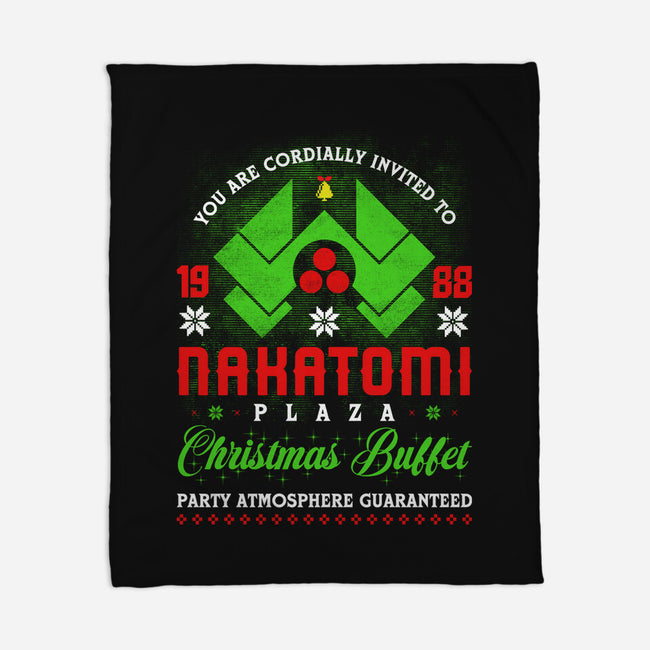 Plaza Invite-none fleece blanket-rocketman_art