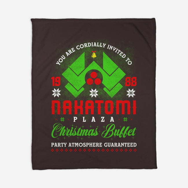 Plaza Invite-none fleece blanket-rocketman_art