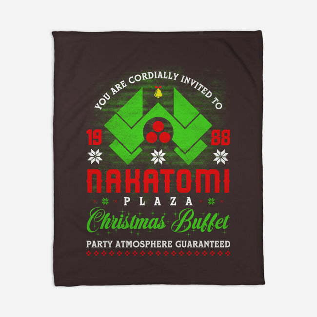 Plaza Invite-none fleece blanket-rocketman_art